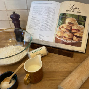 Easy Scone Recipe Cookbook Stand