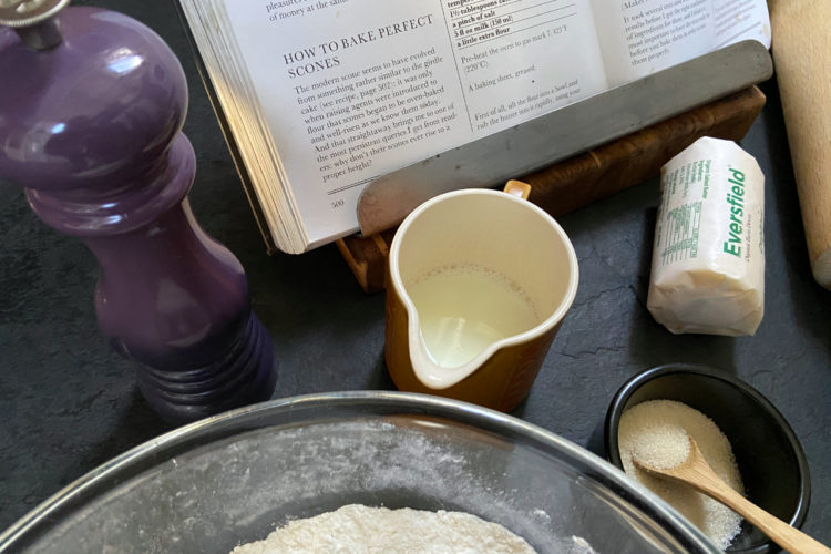 Easy Scone Recipe Cookbook Stand